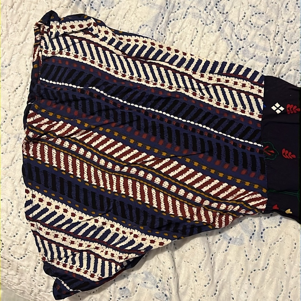 Umgee Multi-Pattern Tunic Dress - Picture 3 of 5